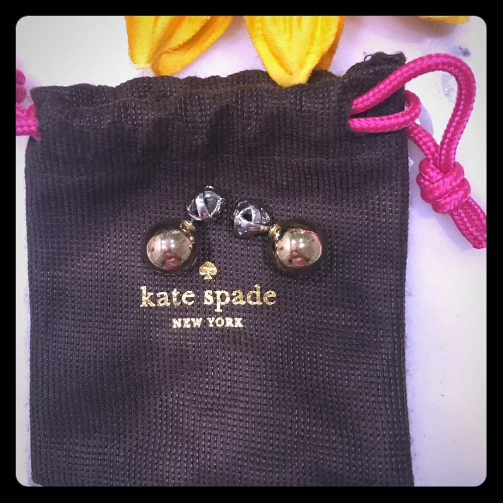 Kate Spade Double Ball Earrings